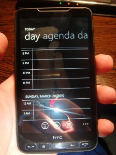 HTC HD2 Windows Phone 7 Port - Calendar