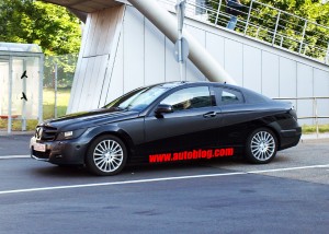 2011 Mercedes C Coupe FrontLL